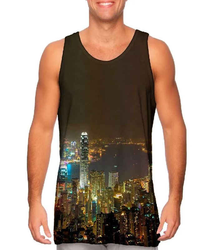 Plus Size Women's Embroidered Tank Tops in Boho StylesHong Kong Soaring Towers