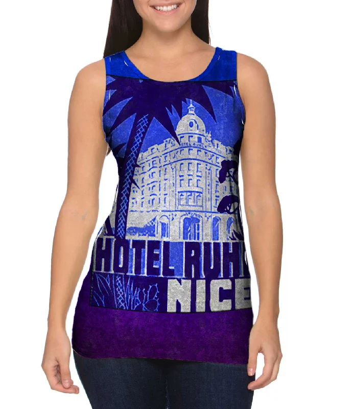 Women's Sleeveless Ribbed Tank Tops for a Trendy LookHotel Auhl Nice France