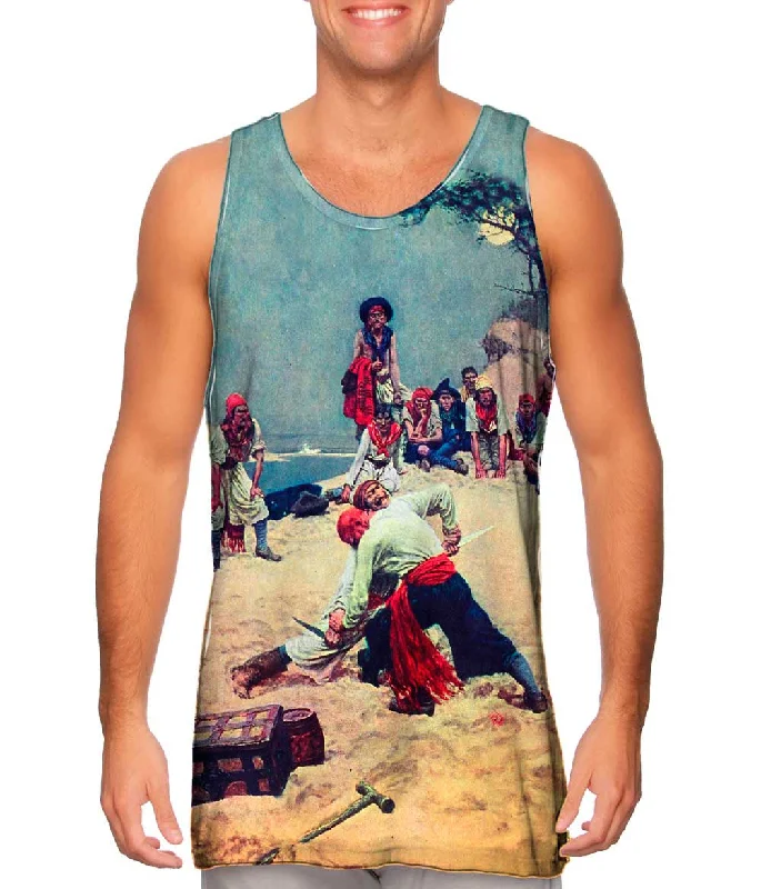 Women's Cropped Tank Tops with Vintage Band LogosHoward Pyle - "Who Will Be Captain" (1911) Women's Cropped Tank Tops with Vintage Band LogosHoward Pyle - "Who Will Be Captain" (1911)