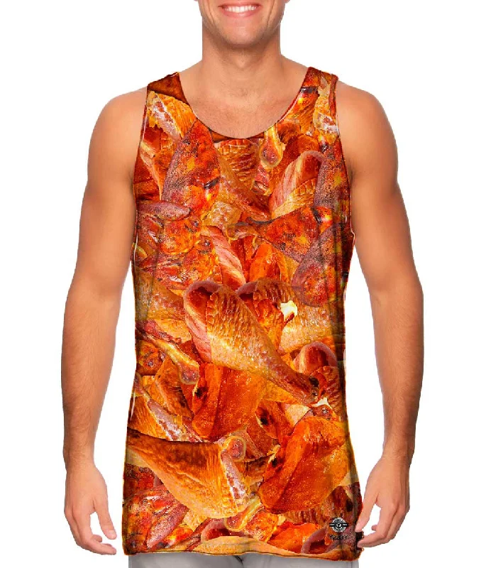 Mock Neck Women's Performance Tank Tops for CyclingHuge Turkey Leg