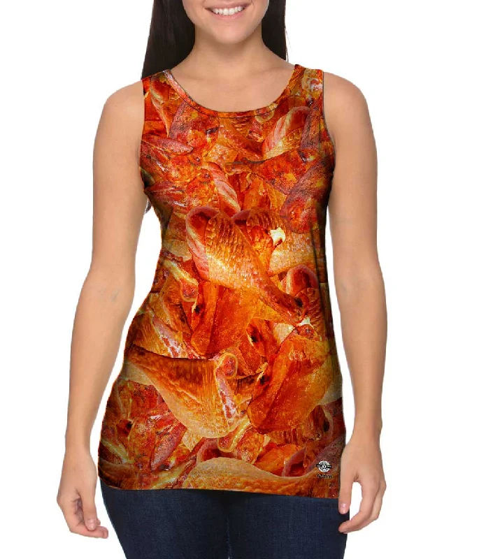 Women's Button - Down Tank Tops in Striped PatternsHuge Turkey Leg
