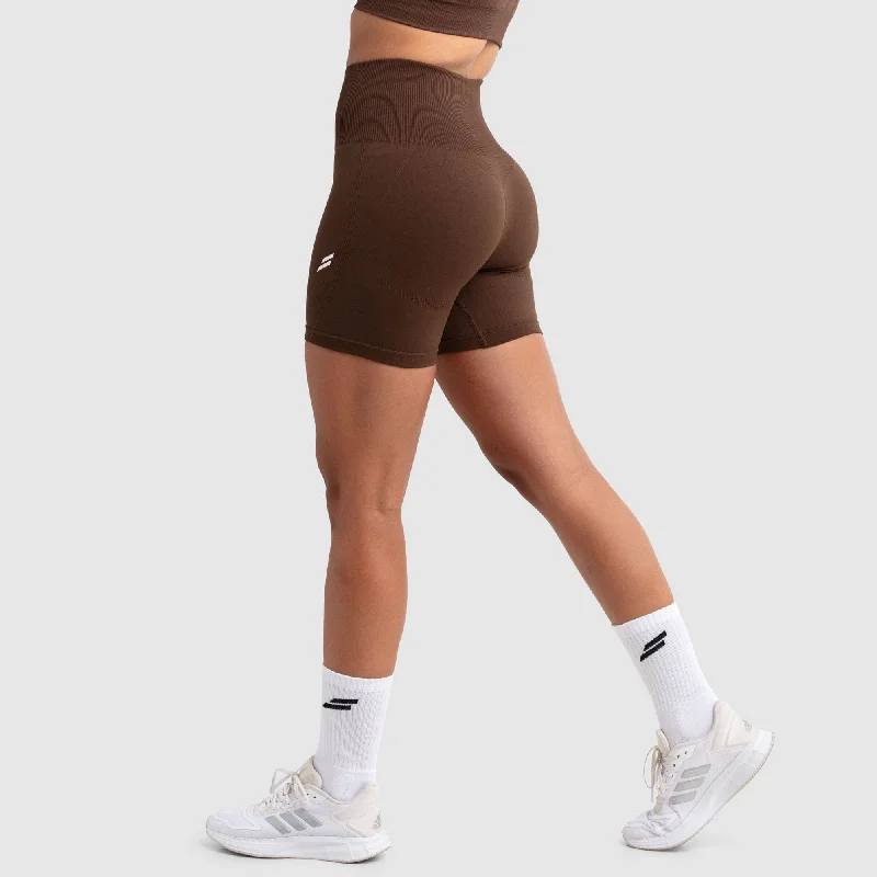 Plus Size Women Shorts with a Comfortable and Stylish FitHyperflex 2 Shorts - Espresso Plus Size Women Shorts with a Comfortable and Stylish FitHyperflex 2 Shorts - Espresso