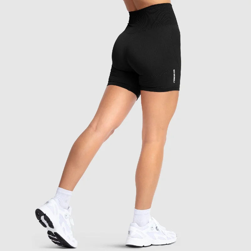 Printed Animal Print Women Shorts for a Wild and Stylish AppearanceHyperflex 2 Shorts - Jet Black Printed Animal Print Women Shorts for a Wild and Stylish AppearanceHyperflex 2 Shorts - Jet Black