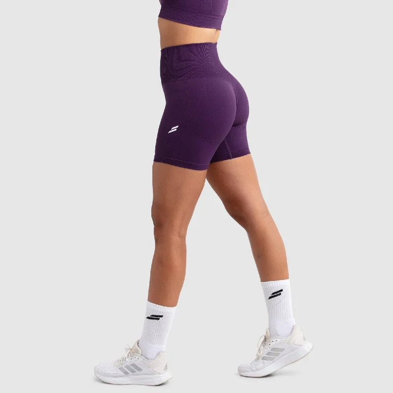 High - Waisted Women Shorts for a Retro and Flattering LookHyperflex 2 Shorts - Plum High - Waisted Women Shorts for a Retro and Flattering LookHyperflex 2 Shorts - Plum