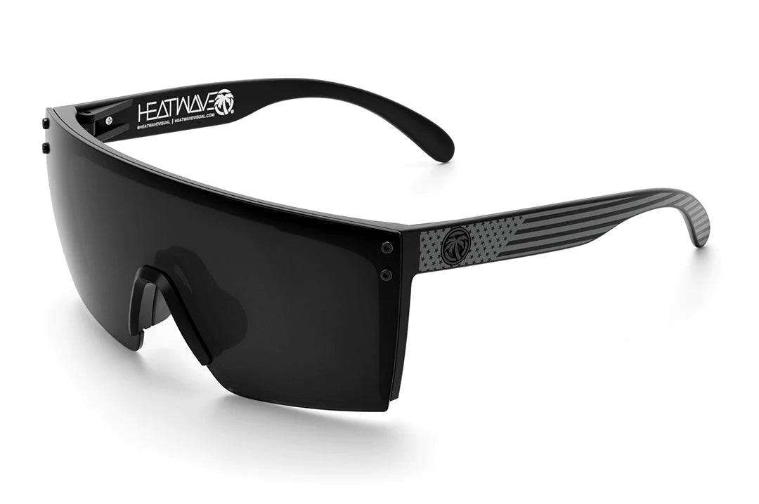 Lazer Face Sunglasses: Stars & Stripes Socom Z87 Black Polarized