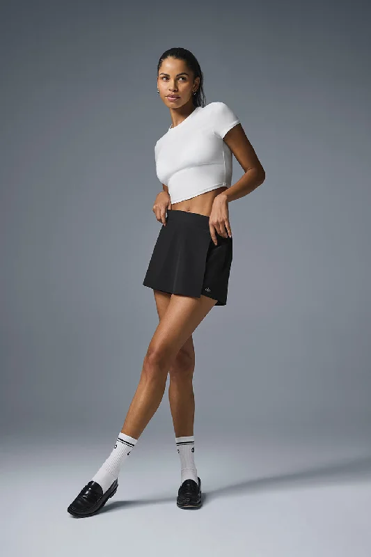 Bermuda Women Shorts for a Classic and Sophisticated LookClubhouse Skort - Black