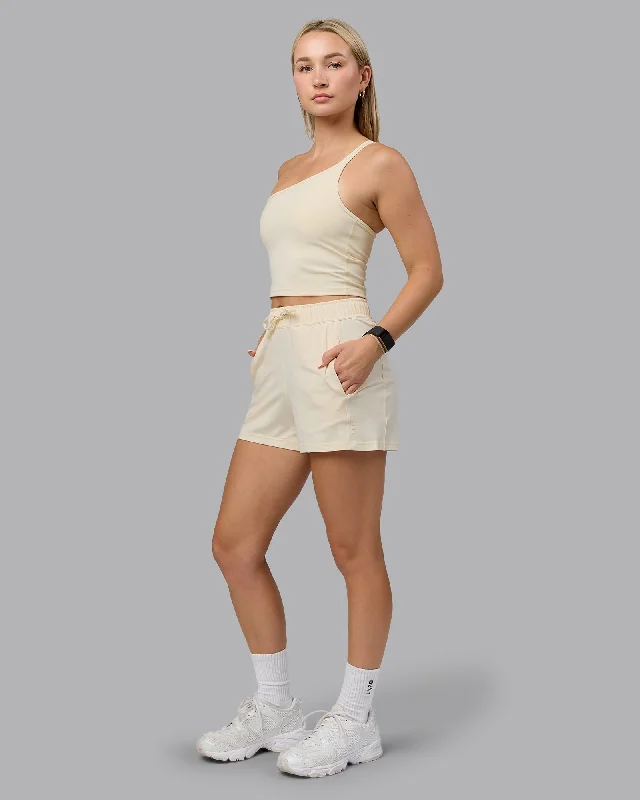 Denim Women Shorts with Distressed Details for a Casual VibeRestore CloudFLX Shorts - Ivory Denim Women Shorts with Distressed Details for a Casual VibeRestore CloudFLX Shorts - Ivory