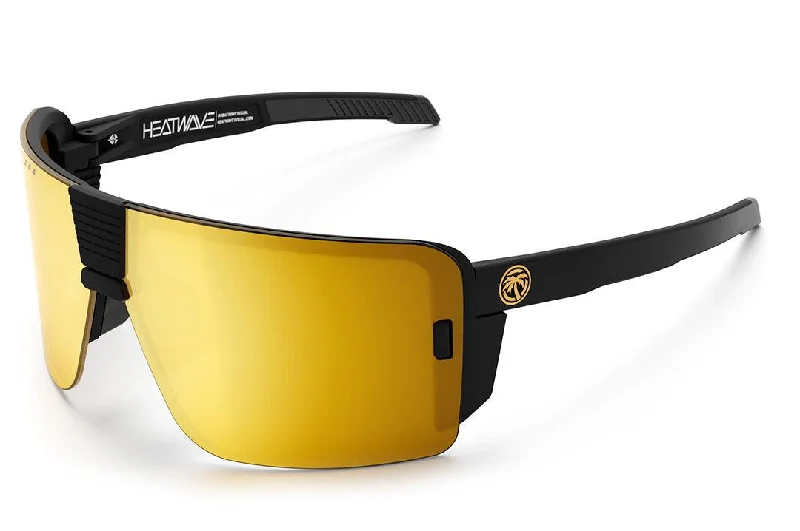 XL VECTOR SUNGLASSES: GOLD Z87+ POLARARIZED