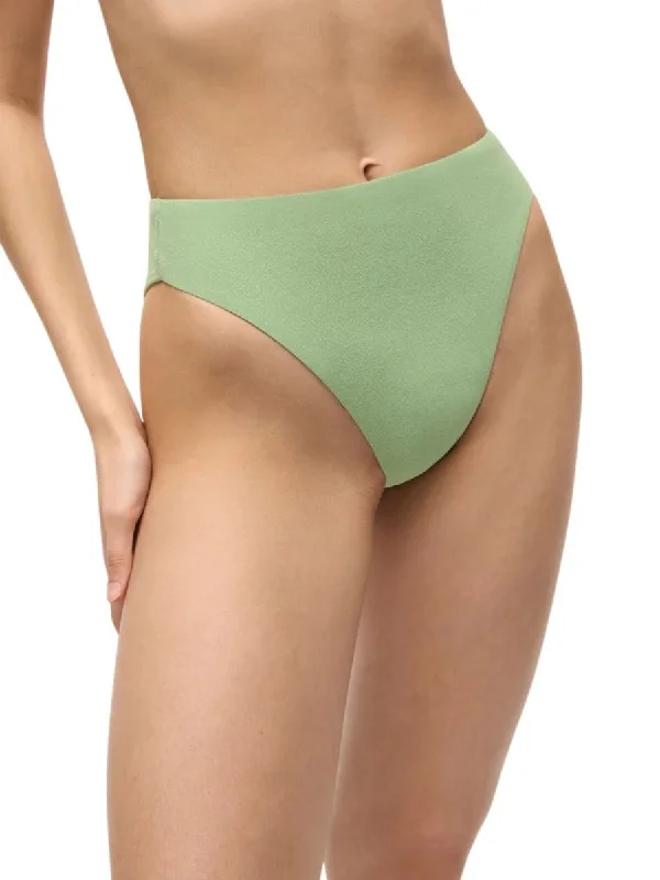 Charlie Mid Waist Bottom | Micro Terry | Sage